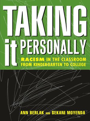 cover image of Taking It Personally